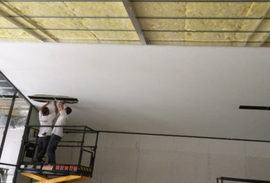 Pose de plafond tendu Pose de plafond tendu